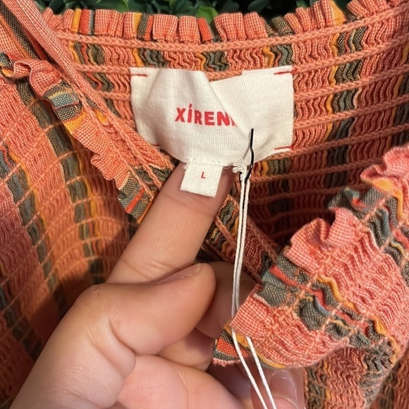 NWT XIRENA Lorraine Dress in Terracotta - Picture 3 of 6